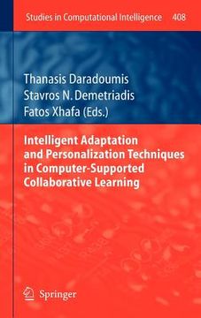 portada intelligent adaptation and personalization techniques in computer-supported collaborative learning
