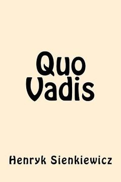 portada Quo Vadis (en Inglés)