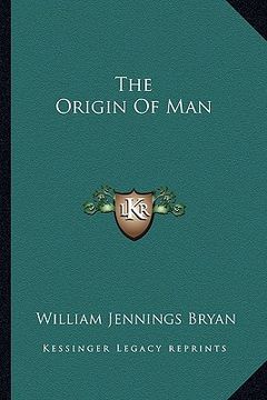 portada the origin of man (in English)