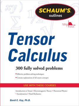 portada Schaums Outline of Tensor Calculus (Schaum's Outlines) (in English)