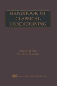portada Handbook of Classical Conditioning (in English)