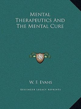 portada mental therapeutics and the mental cure