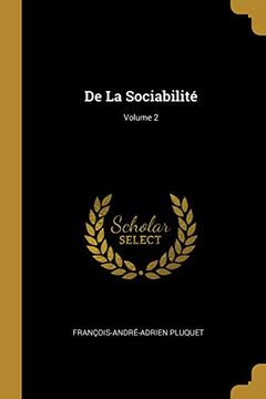 portada de la Sociabilité; Volume 2 (in French)