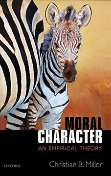 portada Moral Character: An Empirical Theory (en Inglés)