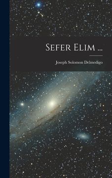 portada Sefer Elim ... (in Hebreo)