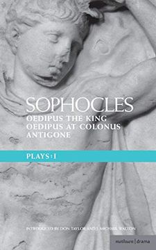 portada Sophocles Plays: 1: Oedipus the King; Oedipus at Colonnus; Antigone (Methuen'S World Dramatists) (en Inglés)