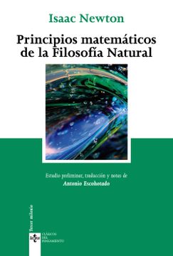 portada Principios Matematicos de la Filosofia Natural (in Spanish)