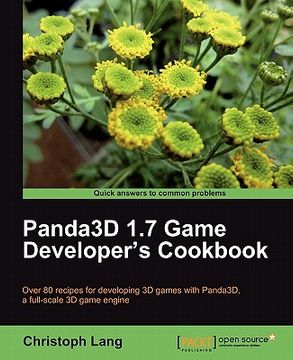 portada panda3d 1.7 game developer's cookbook