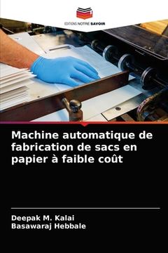 portada Machine automatique de fabrication de sacs en papier à faible coût (en Francés)