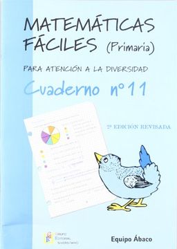 portada Matemáticas Fáciles 11. Primaria (in Spanish)