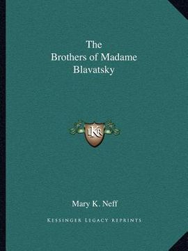 portada the brothers of madame blavatsky