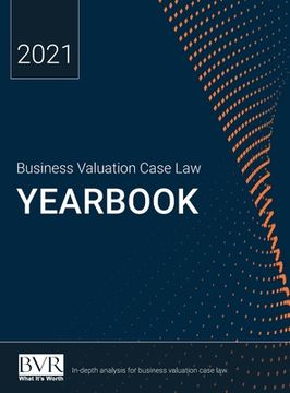 portada Business Valuation Case law Yearbook, 2021 Edition 