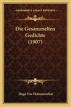 portada Die Gesammelten Gedichte (1907) (in German)