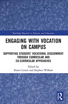 portada Engaging With Vocation on Campus (Routledge Research in Religion and Education) (en Inglés)
