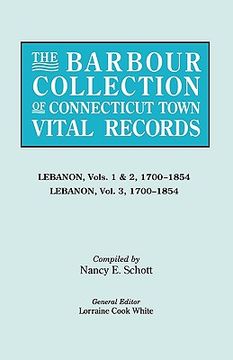 portada the barbour collection of connecticut town vital records [vol. 22] (en Inglés)