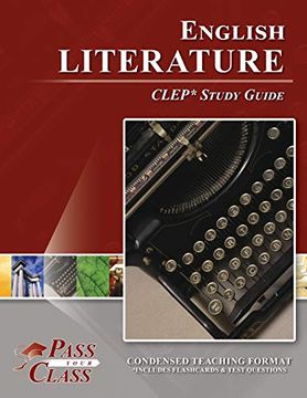 portada English Literature Clep Test Study Guide (en Inglés)