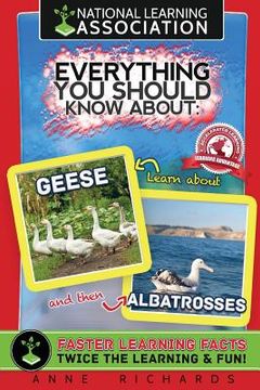 portada Everything You Should Know About: Geese and Albatrosses (en Inglés)