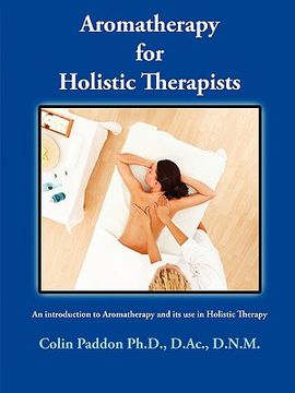 portada aromatherapy for holistic therapists (in English)