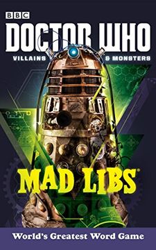 portada Doctor who Villains and Monsters mad Libs (en Inglés)