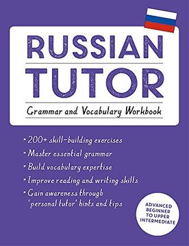 portada Russian Tutor: Grammar and Vocabulary Workbook (Learn Russian with Teach Yourself): Advanced beginner to upper intermediate course (en Inglés)