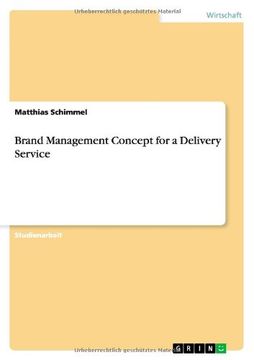 portada Brand Management Concept for a Delivery Service (German Edition)