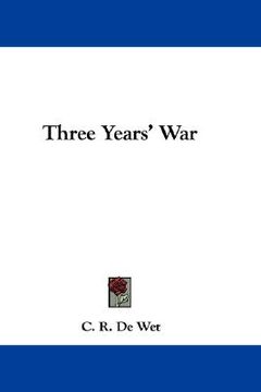 portada three years' war (in English)