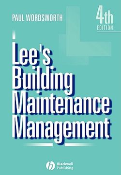 portada lee's building maintenance management (en Inglés)