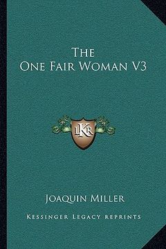 portada the one fair woman v3
