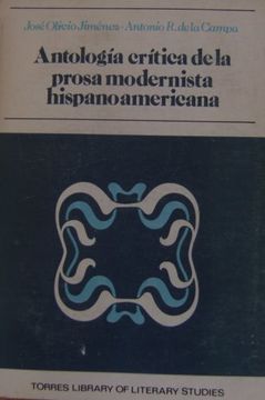 portada Antologia Critica de la Prosa Modernista Hispanoamericana