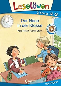 portada Leselöwen 2. Klasse - der Neue in der Klasse: Erstlesebuch für Kinder ab 7 Jahre (en Alemán)