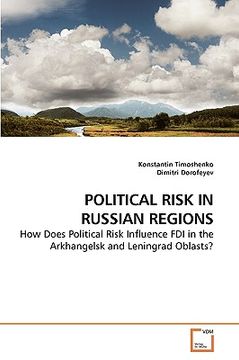 portada political risk in russian regions (en Inglés)