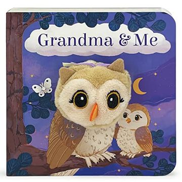 portada Grandma & me Children'S Finger Puppet Board Book, Ages 1-4 (en Inglés)