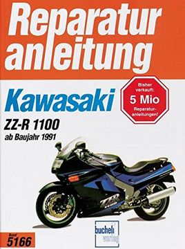 portada Kawasaki Zz-R 1100 ab Baujahr 1991. Handbuch für Pflege, Wartung und Reparatur (en Alemán)
