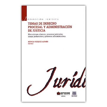 portada Temas de Derecho Procesal y Administración de Justicia