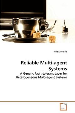 portada reliable multi-agent systems (en Inglés)