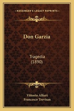 portada Don Garzia: Tragedia (1890) (en Italiano)