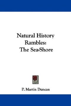 portada natural history rambles: the sea-shore (en Inglés)