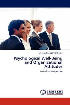 portada psychological well-being and organizational attitudes (en Inglés)