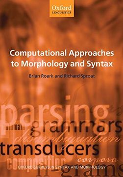portada Computational Approaches to Morphology and Syntax (Oxford Surveys in Syntax & Morphology) 