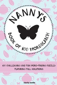 portada Nanny's Book Of Wordsearch (en Inglés)