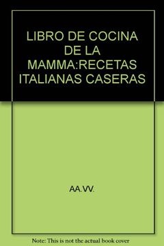 portada Libro de Cocina de la Mamma: Recetas Italianas Caseras