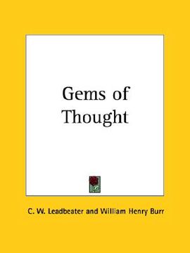 portada gems of thought