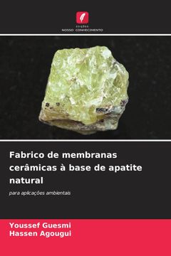 portada Fabrico de Membranas Cerâmicas à Base de Apatite Natural