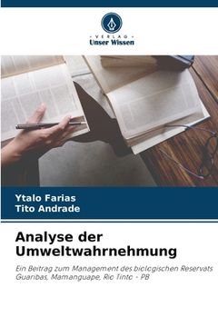 portada Analyse der Umweltwahrnehmung (en Alemán)