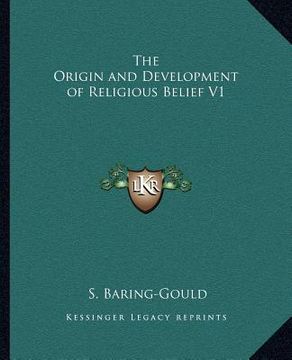 portada the origin and development of religious belief v1 (in English)