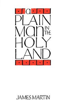portada a plain man in the holy land (en Inglés)