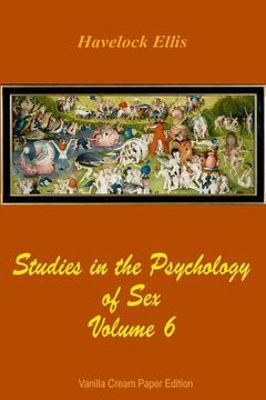 portada Studies in the Psychology of Sex Volume 6 (en Inglés)