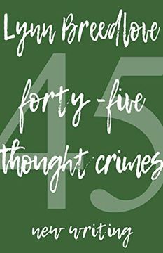portada 45 Thought Crimes: New Writing (en Inglés)