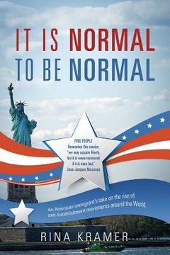 portada It Is Normal to Be Normal (en Inglés)