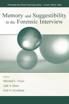 portada Memory and Suggestibility in the Forensic Interview (en Inglés)